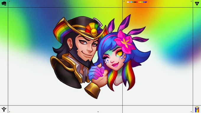 ¡Todos juntos! ¡Ya está aquí el emoticono del Orgullo de este año (y también los artículos de años anteriores)! Juega una partida y hazte con el tuyo. 