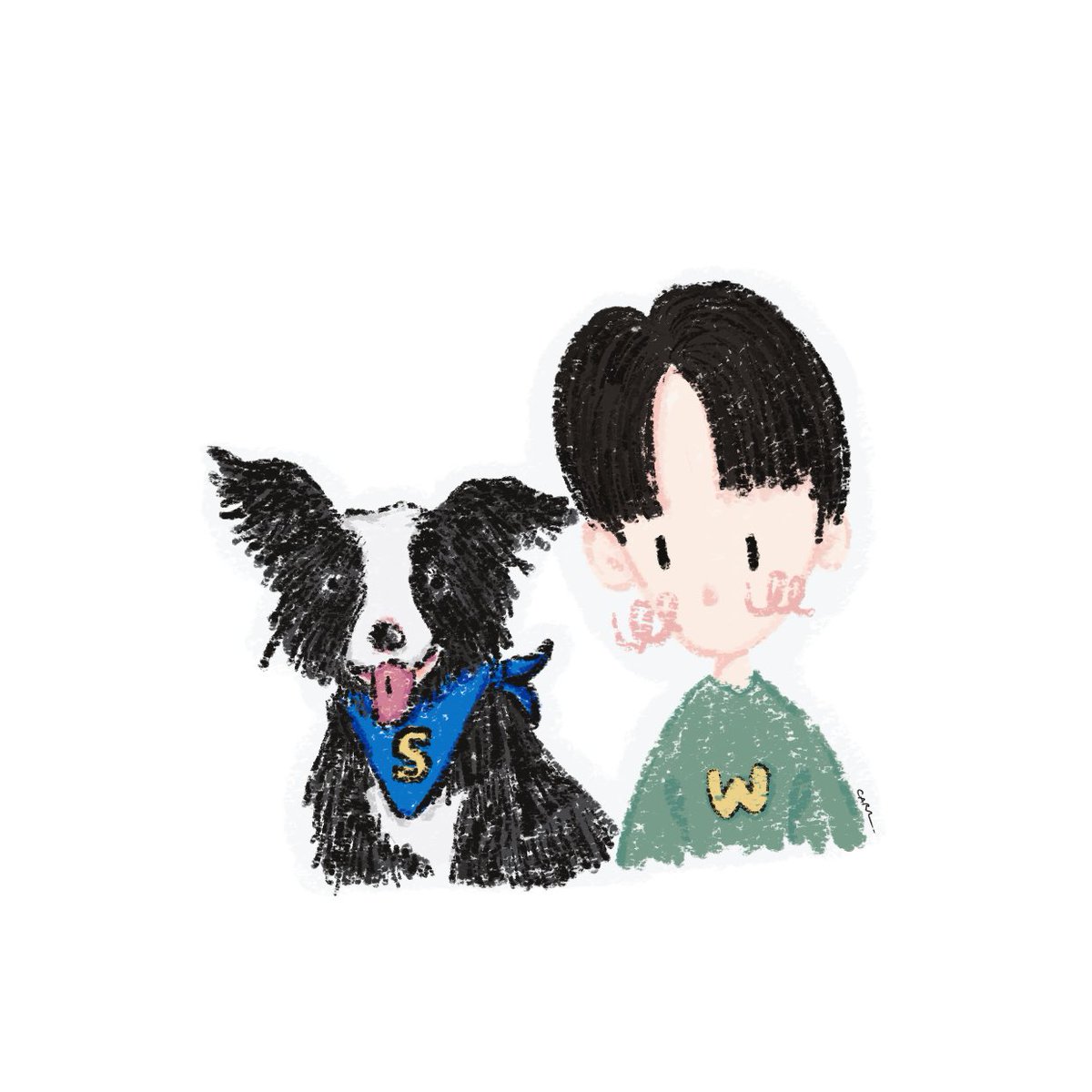 ———; จิ๋วฉบับลงสี 🖍✨🐶

<a href="/warwanarat/">ว</a> #warwanarat 
#yinwarfanart
