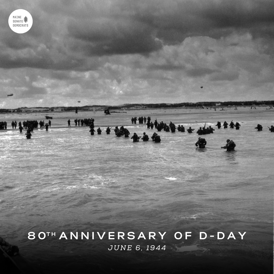 80 years ago, brave allied soldiers stormed the beaches of Normandy and made clear that tyranny has no safe harbor in a free world.

As we confront challenges to democracy at home and abroad, we honor the heroes who sacrificed to keep the flame of freedom alive. #DDay80
