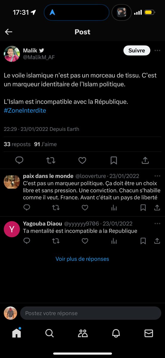 ilyescanor69's tweet photo. Le CM d’@ActuFoot_ est un islamophobe notoire qui recherche l’approbation de ses maitres comme un petit toutou
J’invite tous les musulmans à unfollow @ActuFoot

De toute manière @lnstantFoot vous mettent une vitesse https://t.co/b09xJFBqVL