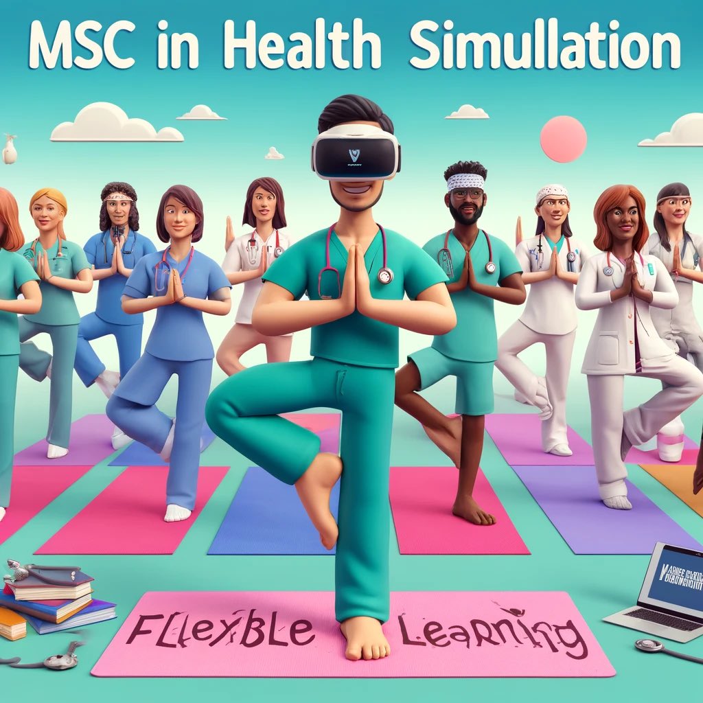 Why choose our MSc in Health Simulation? Flexible online learning, part-time study, and step-off awards! Perfect for healthcare professionals looking to enhance their skills. 

9 Days to go!

Book onto the webinar using this link 🔗 

forms.office.com/e/tdP5tMgM9M?o…

#HealthcareEducation