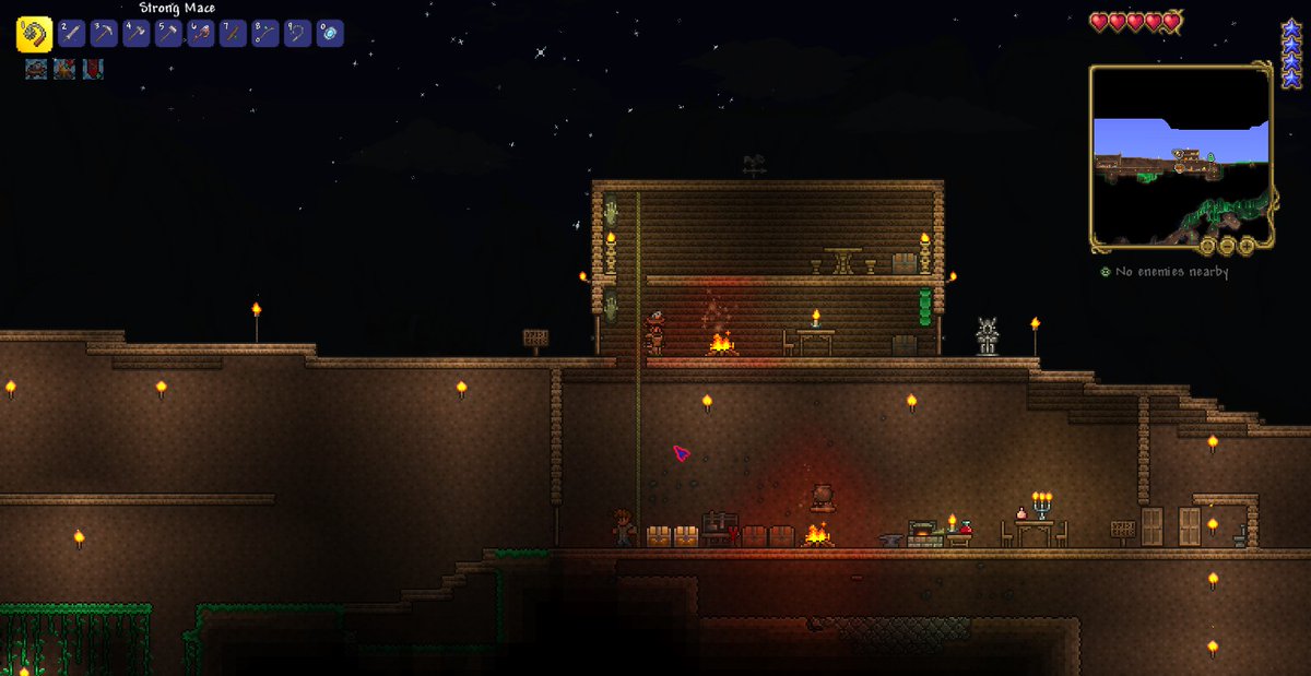 DarkLiteReacts's tweet photo. #Terraria #gameplay #minecraftlike gearing up for a lets play video! Im a newb so this should be fun:) hehe @gigdoll24 https://t.co/77w4goqv8M