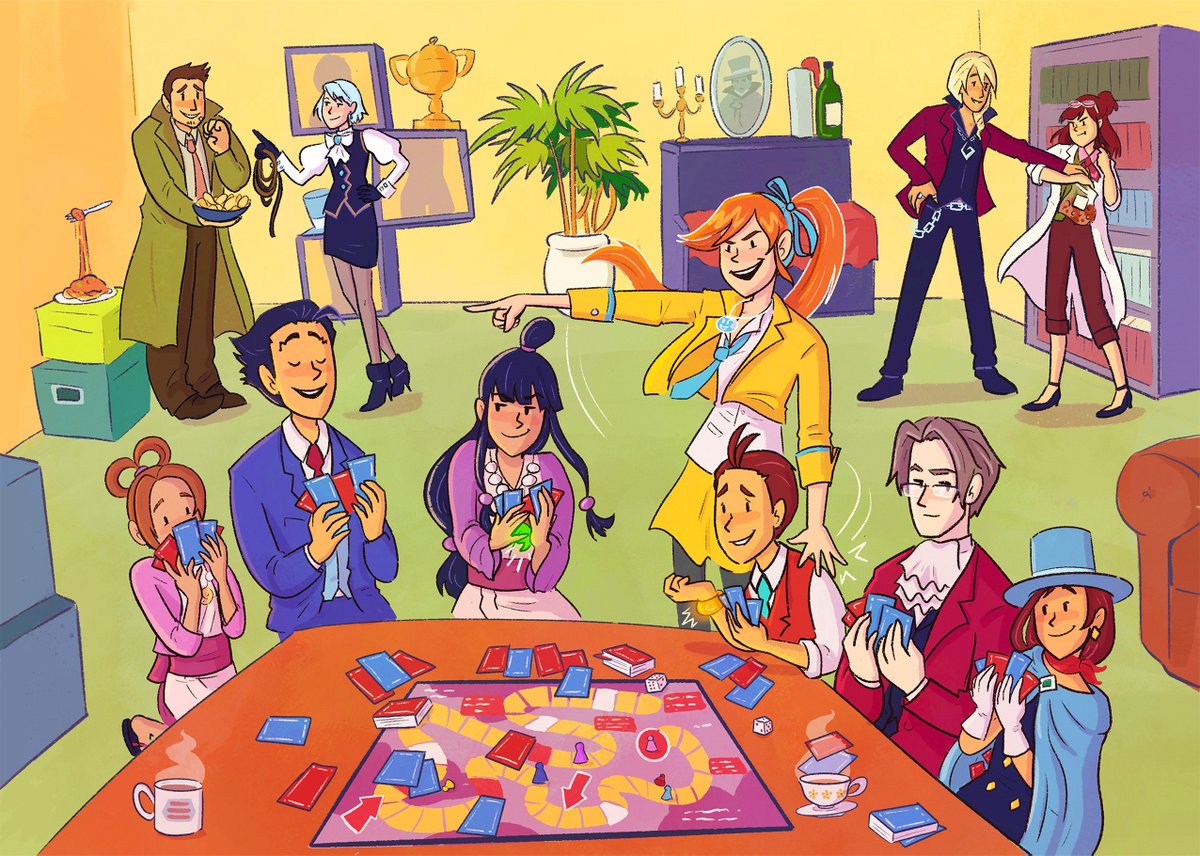 Games night at the Wright Anything Agency.
It was great to see so much love for this Ace Attorney piece at MCM London!
#AceAttorney