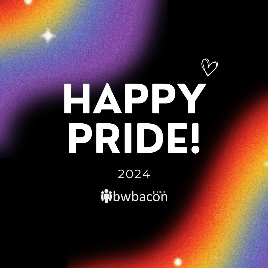 BWBacon's tweet photo. Happy Pride from BWB 🏳️‍🌈🏳️‍🌈

We’re here to honor the LGBTQ+ community with a whole lot of pride this June. At BWB, we support all candidates—because we know that great talent doesn’t come with labels.

Here’s to a month of love, acceptance, and celebration!

#PrideMonth #Equality https://t.co/qZRNtLoefC