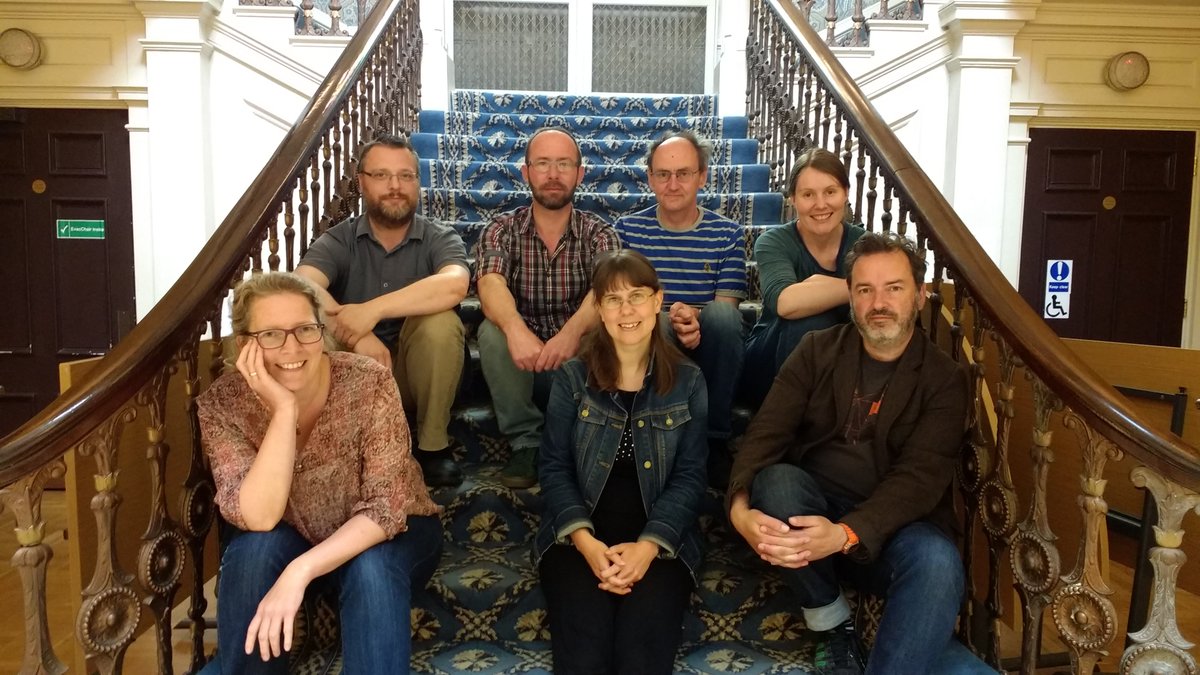 One of the best things about the place was the music team: an unusually friendly bunch of people who really went the extra mile. Of those pictured, one retired, one has become a manager and stays on. The rest of us are going sooner or later, plus another not pictured. 8/
