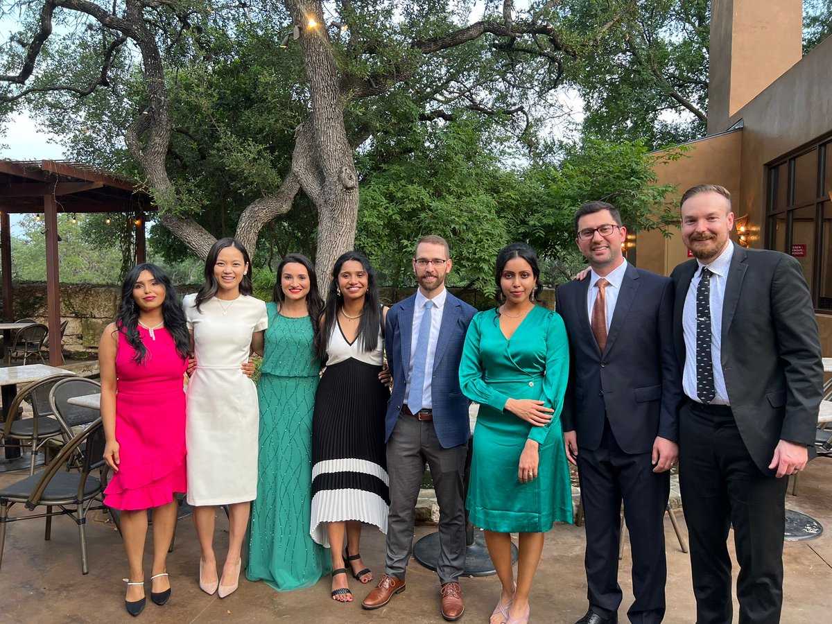 Congrats to our graduating fellows! You will continue to accomplish great things!
