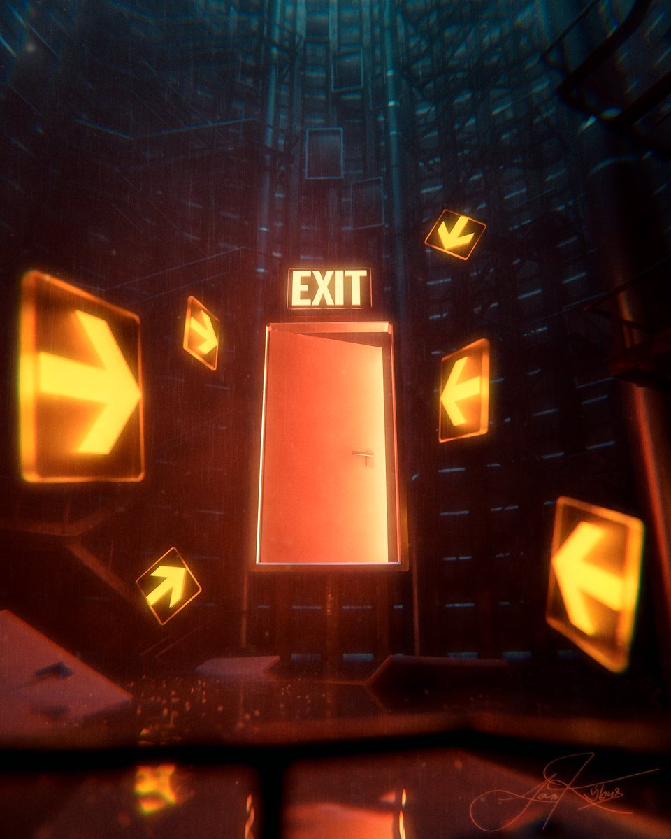 JKybus's tweet photo. Pathways of Escape

#blender #blenderrender #blender3d #b3d #cyclesrender #wallpaper #atmosphere https://t.co/fvGm2Hjpqj