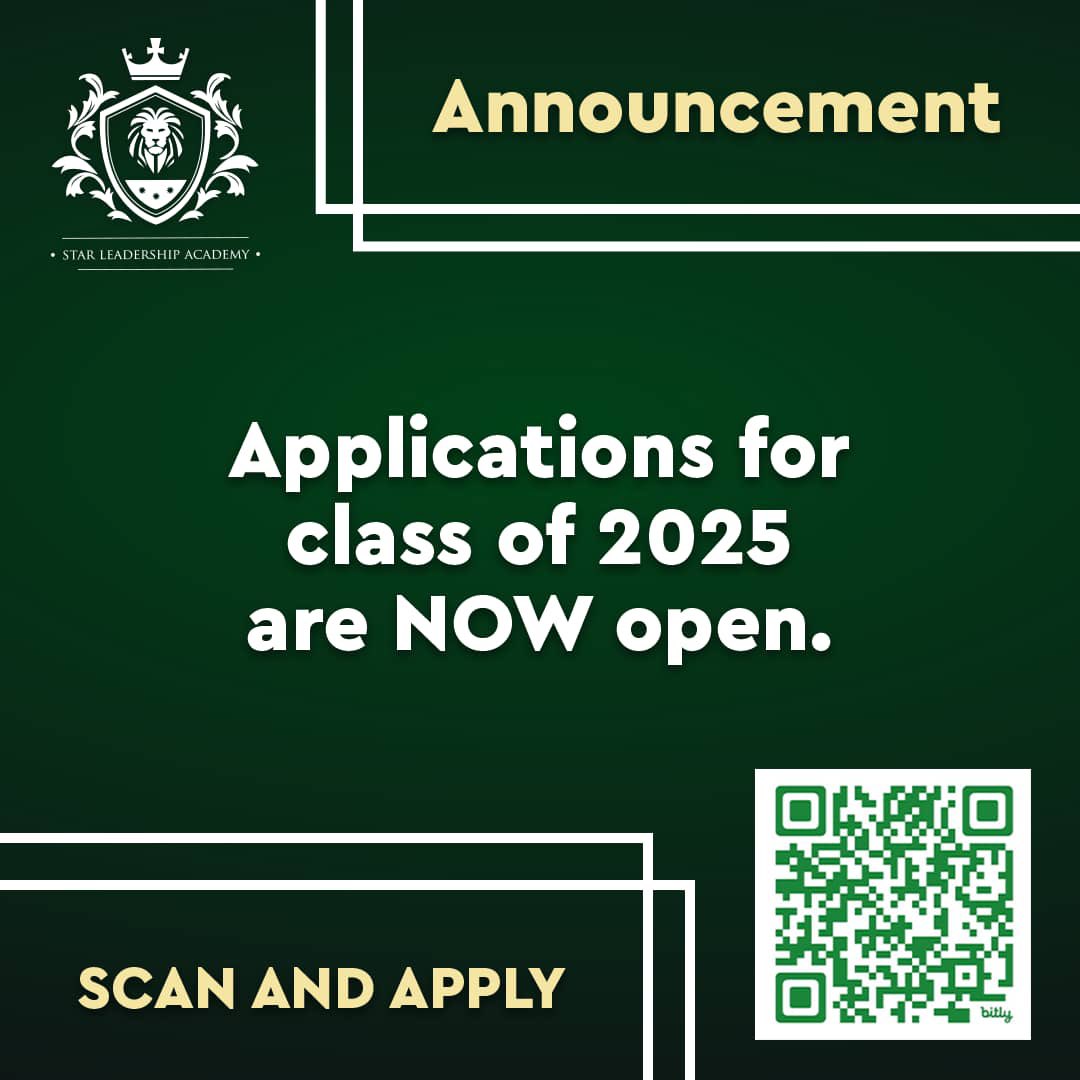 leadership_star's tweet image. 🌟 STAR Leadership Applications Are Now Open! 🌟

Applying is as simple as scanning the QR code on the post. 

Don’t miss this chance to shine!

#STARLeadership #ApplicationsOpen #LeadTheWay