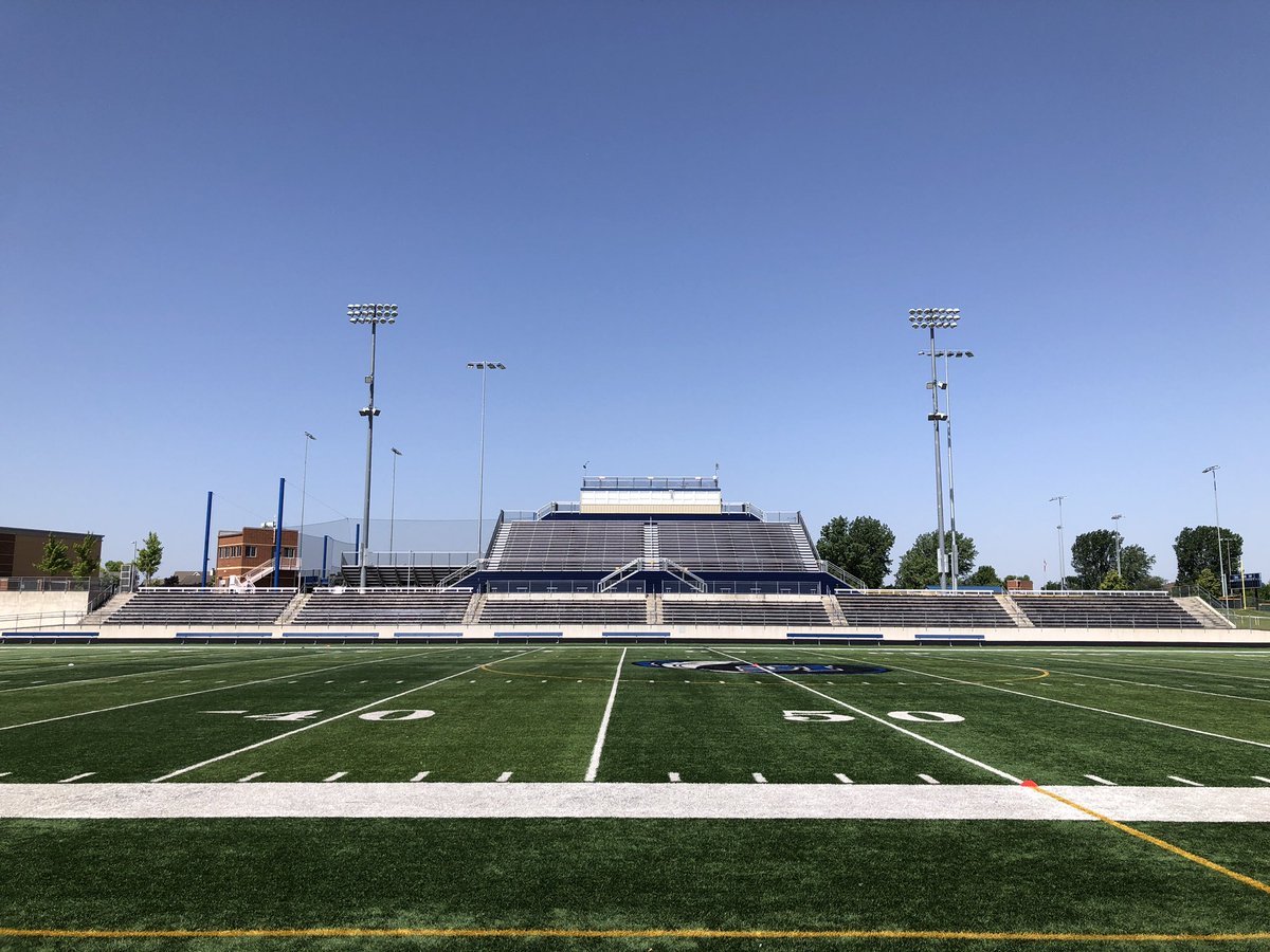 Great stop today at the home of <a href="/lakecentralfb/">Lake Central</a> in St. John, Indiana. The whole athletic complex is very impressive!