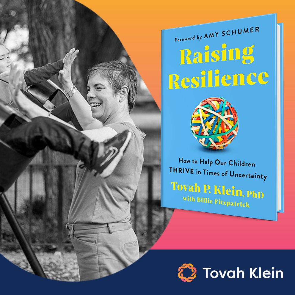 I wrote Raising Resilience to help parents &amp; caregivers build strong relationships with their children so they can raise them to be resilient, independent, and compassionate. <a href="/HarperCollins/">HarperCollins</a> releases it on Sep. 3, 2024! Start reading now: tovahklein.com/books #raisingresilience
