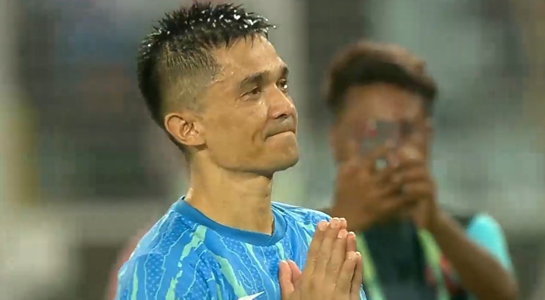 monster_zero123's tweet image. 151 caps
94 goals
The journey ends here. 
SC11 Retires.

Thank You Captain for everything you have done for Indian Football.

Thank you CAPTAIN,LEADER,LEGEND ♥️

#ThankYouSC11 #IndianFootball