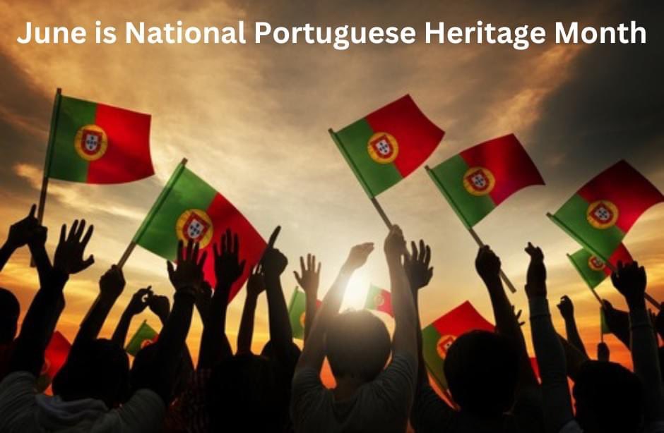 The month of June is officially recognized as Portuguese Heritage Month on the National Calendar. This monumental recognition highlights the significant contributions &amp; rich cultural heritage of the Portuguese-American community #VivaPortugal 🇵🇹❤️💚