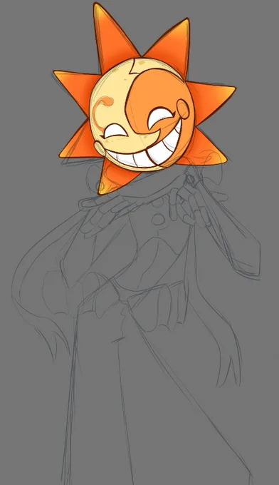 im cryin i lost motivation to continue this piece and he just looks like.... 