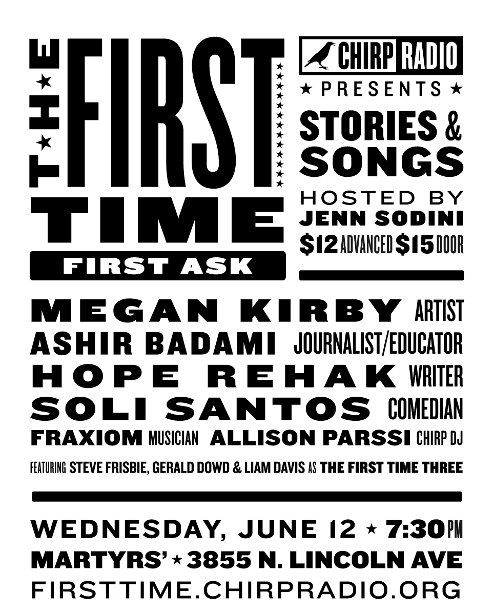 Next week is my first time performing at First Time ✨ Hope to see you there!