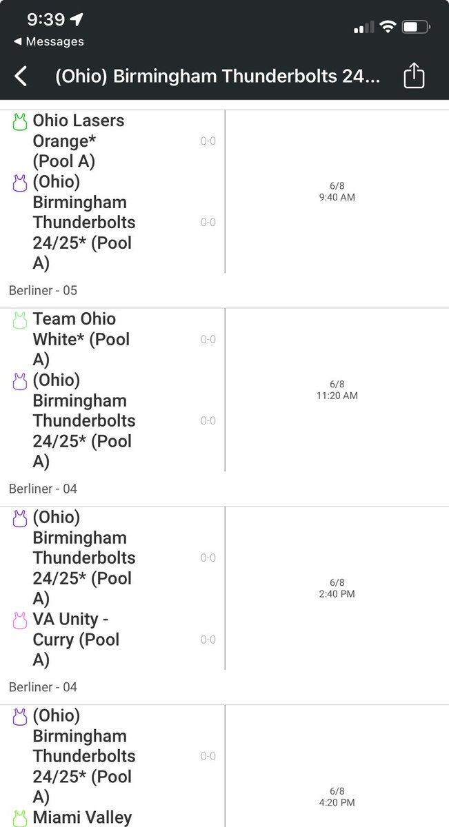 Below are my schedules for Friday and Saturday at Berliner!
<a href="/Hall_J_4/">Jenna Hall</a> <a href="/OhioBobcatSB/">Ohio Softball</a> <a href="/ODU_Softball/">Ohio Dominican Softball</a> <a href="/TiffinUSoftball/">Tiffin University Softball</a> <a href="/Paige_McMenemy/">Paige McMenemy</a> <a href="/MeganMcMenemy25/">Megan (McMenemy) Bammann</a> <a href="/HUsoftball/">Heidelberg Softball</a> <a href="/KentStSoftball/">Kent State Softball</a>