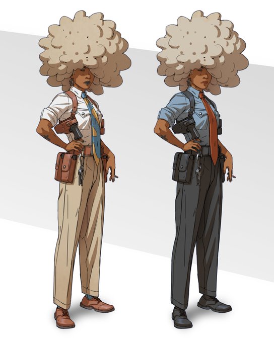 「dark-skinned female pants」 illustration images(Latest)