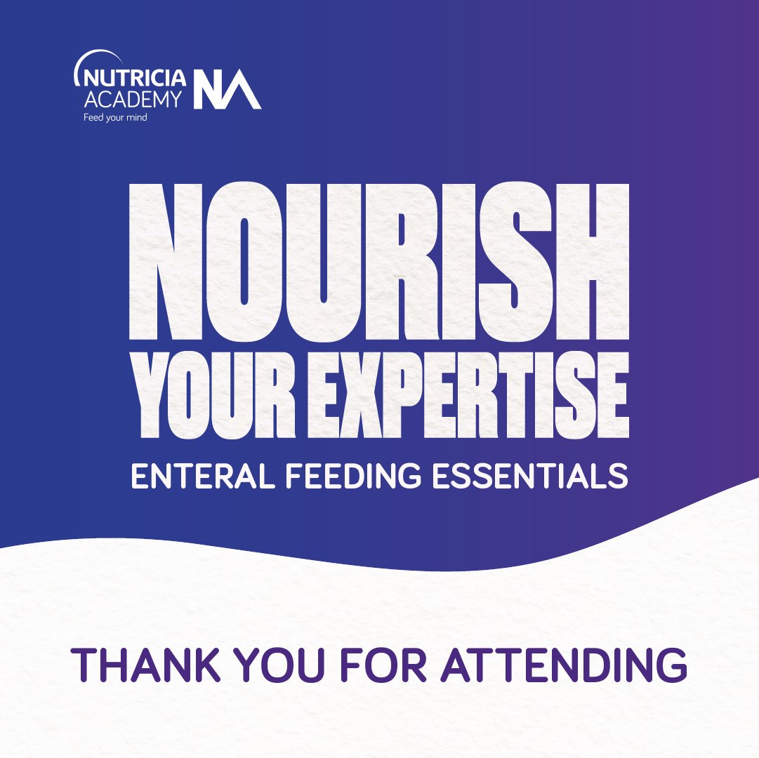 NutriciaHCPUK's tweet photo. Thank you so much for attending! We had a great day filled with informative talks and interactive workshops.
We look forward to hopefully hosting another study day in the future.
#EnteralFeedingEssentials https://t.co/HDqt2Uz5zq
