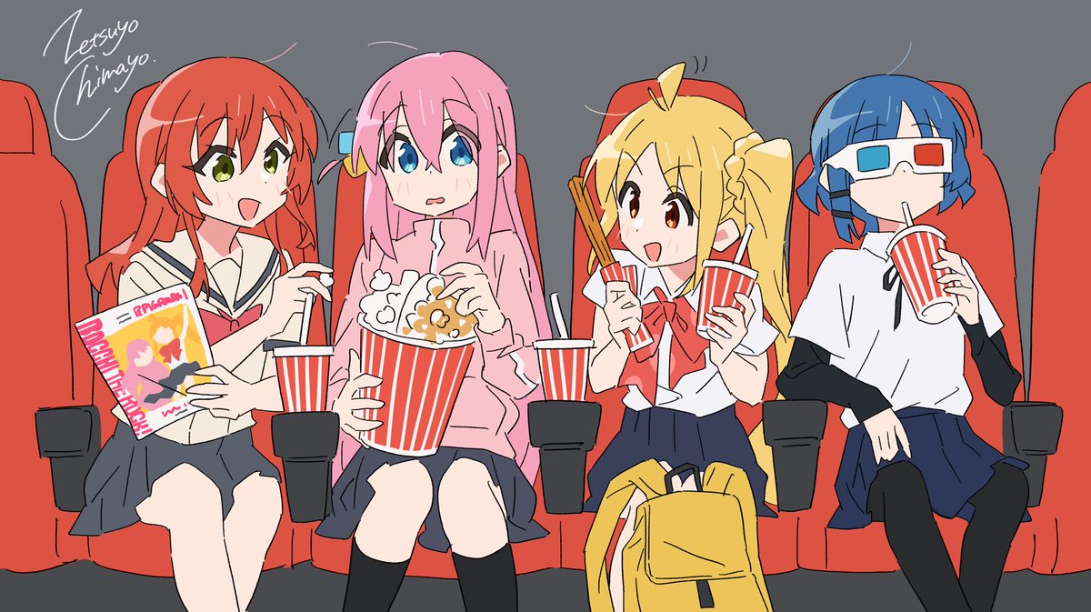 後藤ひとり ,伊地知虹夏 ,喜多郁代 ,山田リョウ 「#ぼっち・ざ・ろっく 」|