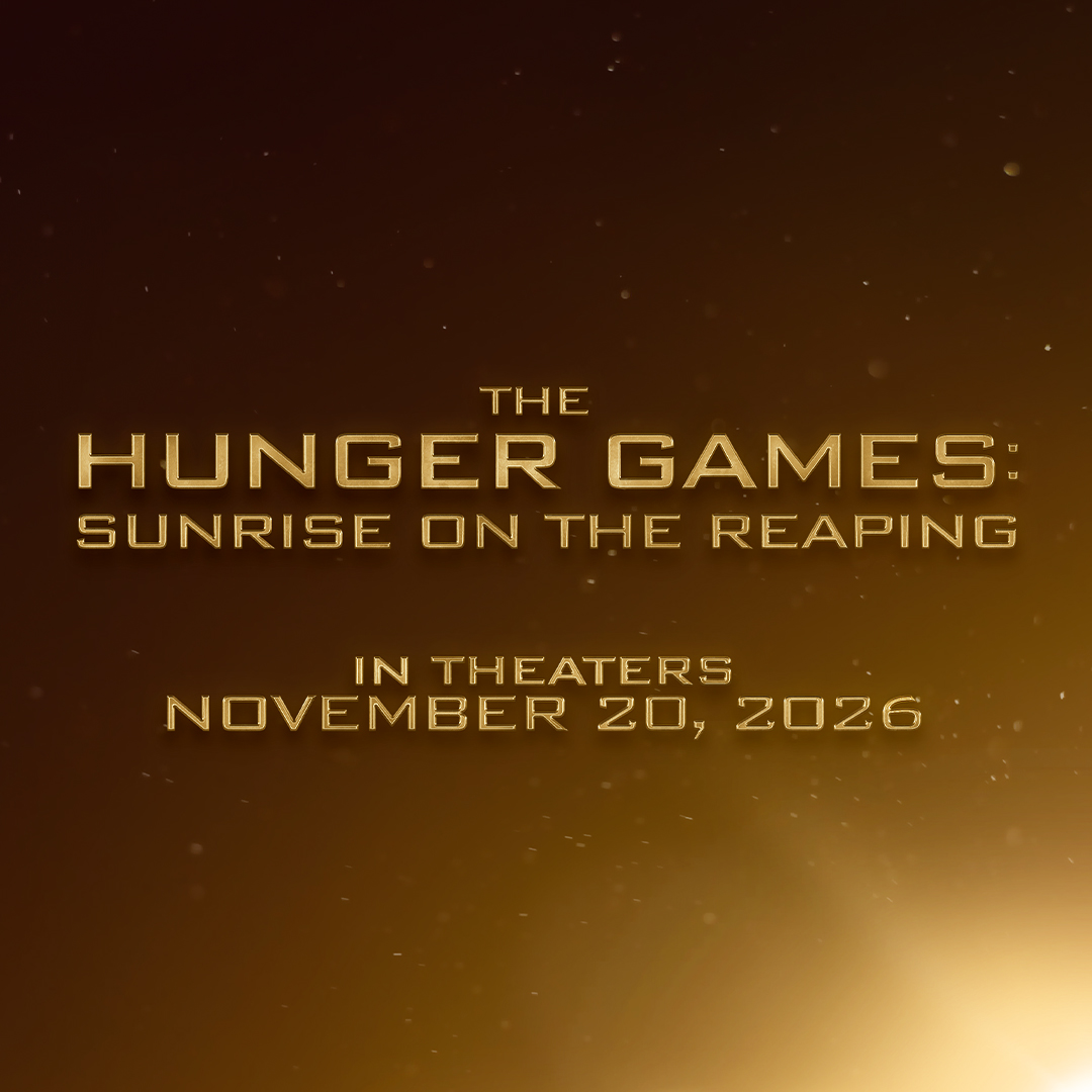 Welcome to the Second Quarter Quell.

The Hunger Games: Sunrise on the Reaping – in theaters November 20, 2026.