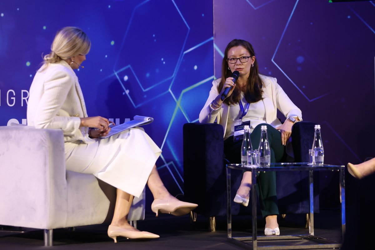 Monika Bańka, ECRN Network and Policy Coordinator, spoke at the Polish #Chemistry Congress panel on “The Green Future of HR”. The event, opened by Marshal of Mazovia Adam Struzik, is a key platform for the Polish chemical industry. Thanks to Teodor Klepczyński for the photos.🎙️🌐