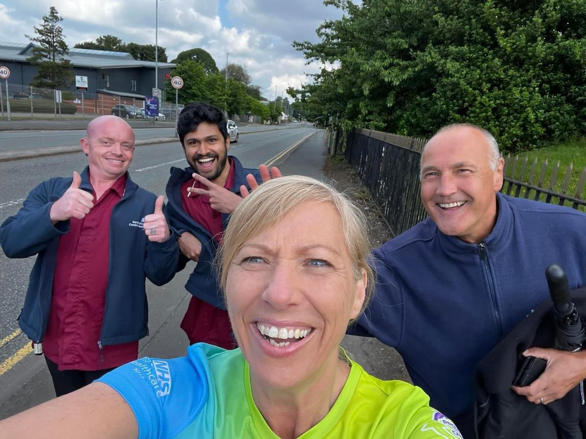Yesterday was #GlobalRunningDay 2024 and staff and patients from Harplands Hospital participated in an event to mark the occasion <a href="/CombinedNHS/">CombinedNHS</a>