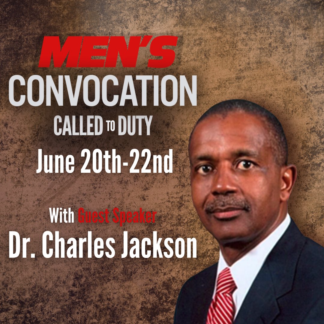 Right Direction is excited to welcome Dr. Charles Jackson of Brookland Baptist Church to our 2024 Men's Convocation! For more information or to register for the convocation, go to rdci.info!