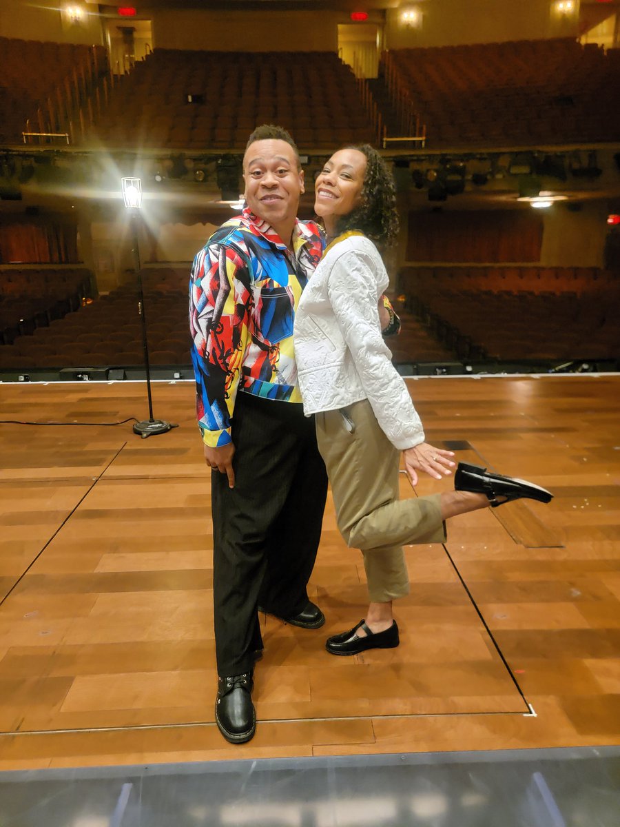 Also got to visit my friend <a href="/nikkimjames/">Nikki M James</a> at <a href="/SuffsMusical/">Suffs</a> to see her Tony Nominated turn as Ida B. Wells! Get to the Music Box Theatre, it's fantastic!