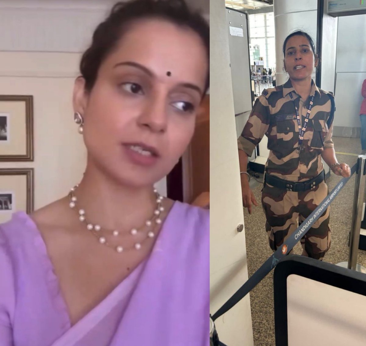 थप्पड़ 🤣
#KanganaRanaut