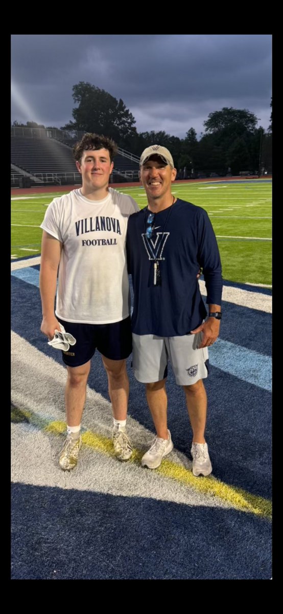 Steve Blaker (@steveblaker74_) on Twitter photo Had a great time yesterday afternoon at Villanova’s camp. <a href="/EKilpatrick20/">Eian Kilpatrick</a> and I representing Penn Charter Football! Appreciate Coach <a href="/PennypackerRoss/">Ross Pennypacker</a> for the invite! Had a great time yesterday afternoon at Villanova’s camp. <a href="/EKilpatrick20/">Eian Kilpatrick</a> and I representing Penn Charter Football! Appreciate Coach <a href="/PennypackerRoss/">Ross Pennypacker</a> for the invite!