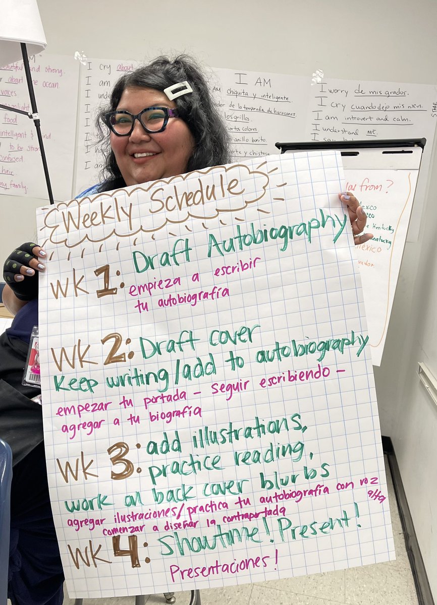 AldineAEA's tweet photo. @mslowpaz &amp; @MsKittrellart are keeping us organized and bringing  ALL the feelings, moods &amp; emotions this morning in our AEA Creative Writing class @MacArthur_AISD. @NoNieqaRamos @delgadong94 @Aldine_Bil_ESL https://t.co/6khX7csdIF