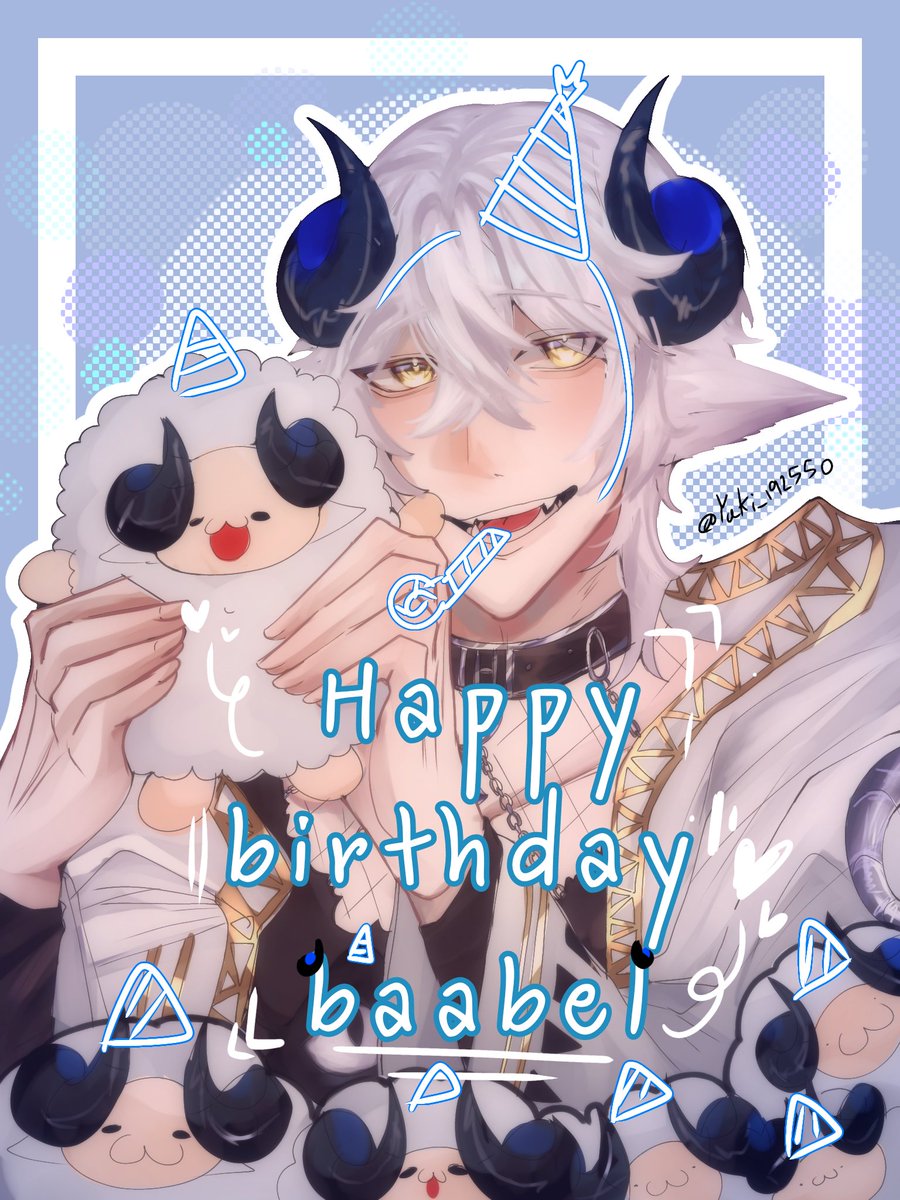 Yuki_192550's tweet photo. #BaabelLamb #Sheep1TapDay2024 #BaabelArt ส่งก่อนเที่ยงคืนทันแหละะHBD.บาเบลนะคะพอดีรีบมาก5555 https://t.co/pXGSBsRUBw