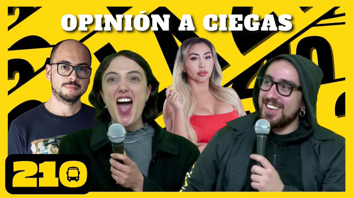Capítulo 4 “Opinión a Ciegas” ya disponible en YouTube youtube.com/live/8cWCtO8XV… 📺