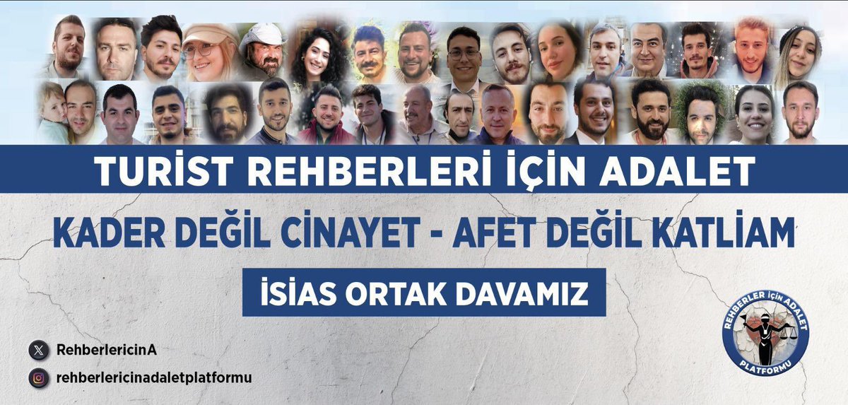#rehberleriçinadalet 
#isiasortakdavamız