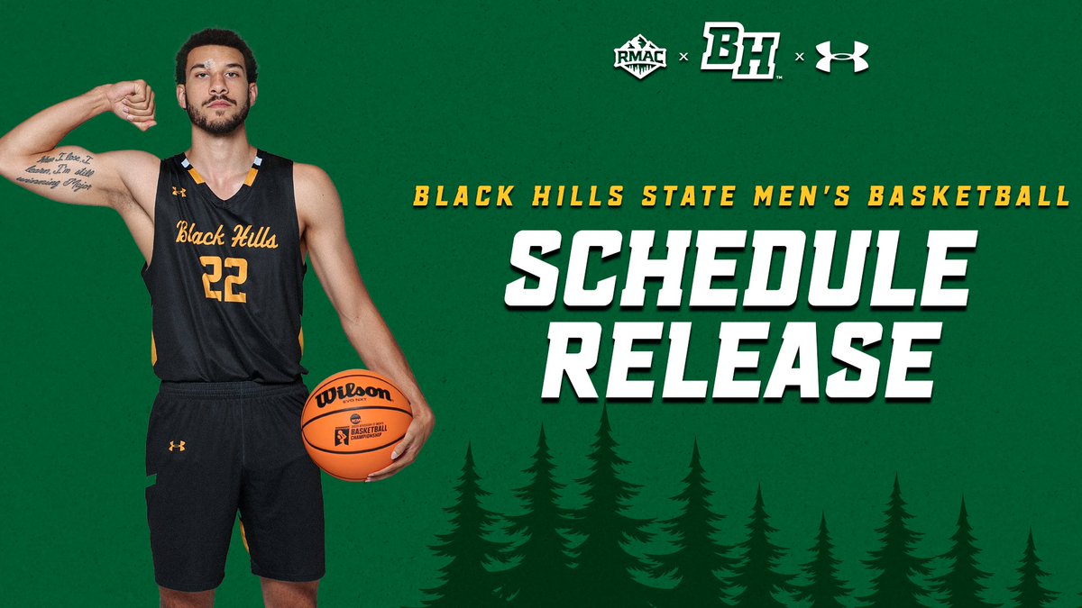 Black Hills State Athletics (@bhsuathletics) on Twitter photo BHSU Men's Basketball Announces 2024-25 Schedule.
📰: bit.ly/3x92qpJ
📅: bit.ly/3zV8deq
#ClimbTheHills x <a href="/BHSUMBB/">Black Hills State MBB</a> BHSU Men's Basketball Announces 2024-25 Schedule.
📰: bit.ly/3x92qpJ
📅: bit.ly/3zV8deq
#ClimbTheHills x <a href="/BHSUMBB/">Black Hills State MBB</a>