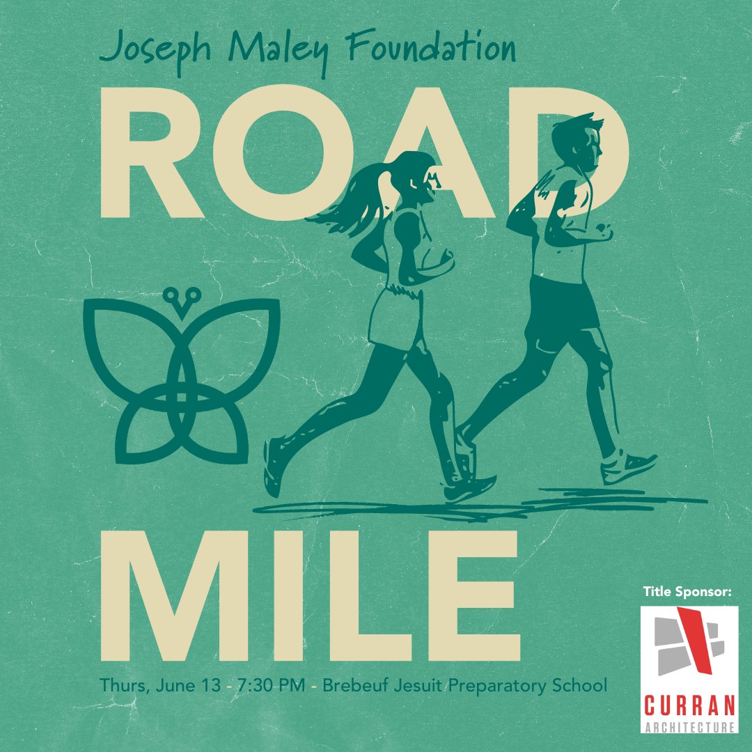 JosephMaleyJMF's tweet photo. We're just ONE WEEK away from our Road Mile on Thursday, June 13! Join us for an evening of family-friendly fun, a fast, flat course, and the opportunity to snag your next PR. Runners, walkers, and rollers welcome! 🦋

REGISTER: https://t.co/IPpsw6tFOw https://t.co/AlN4aSzLCt