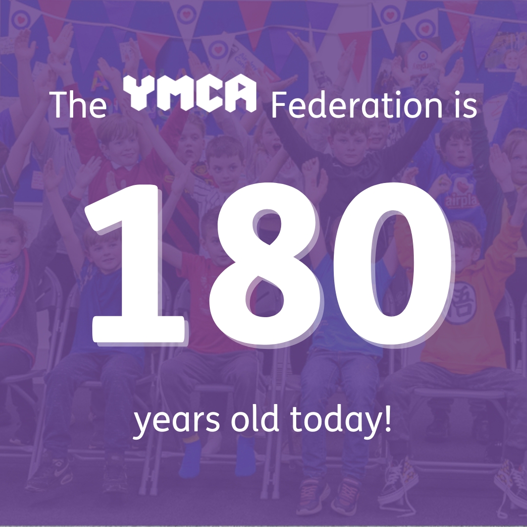 Did you know that The YMCA Federation is 180 years old today?   

HAPPY BIRTHDAY YMCA! 🎂