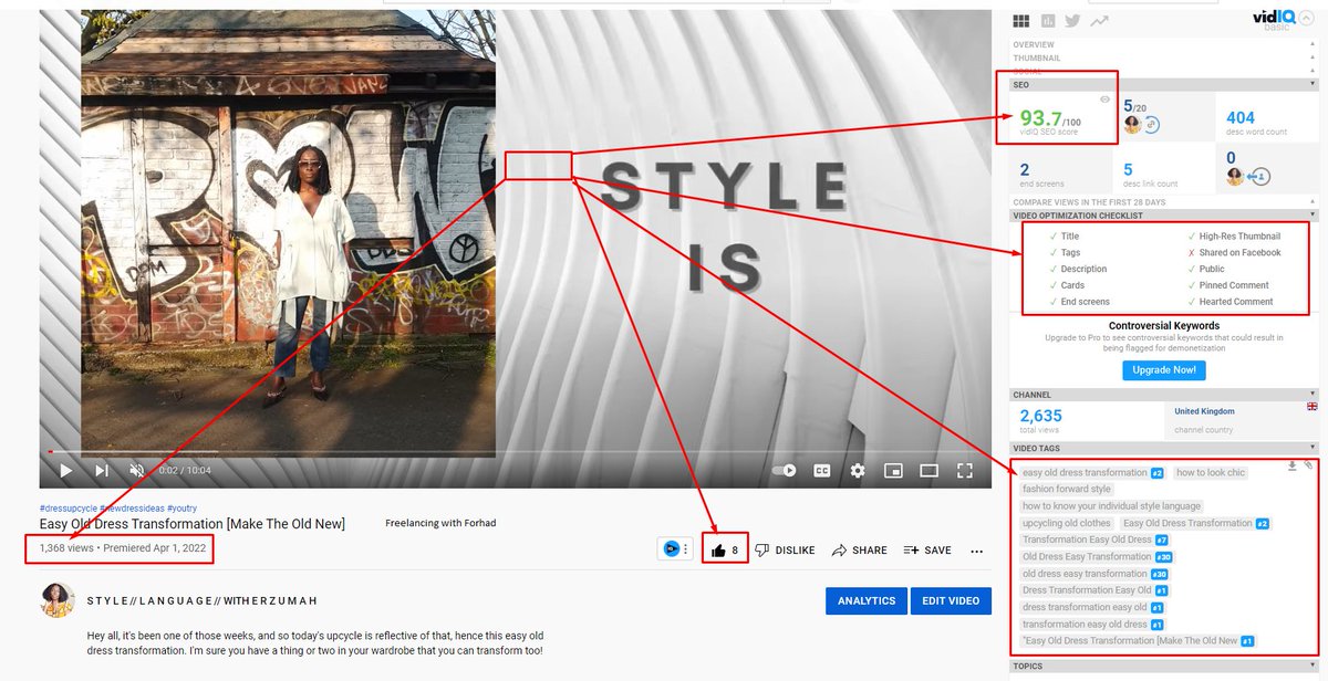 FreelancerLima9's tweet photo. How does YouTube SEO help in reaching a wider audience?
1. Keyword Research
2. Video Titles
3. Descriptions
4. Tags
5. Thumbnails
6. Engagement Metrics
7. Playlists and End Screen
8. Closed Captions and Transcripts
9. Backlinks and Social Sharing
#youtubevideoseo#youtubepromotion https://t.co/VXlNJolFbu