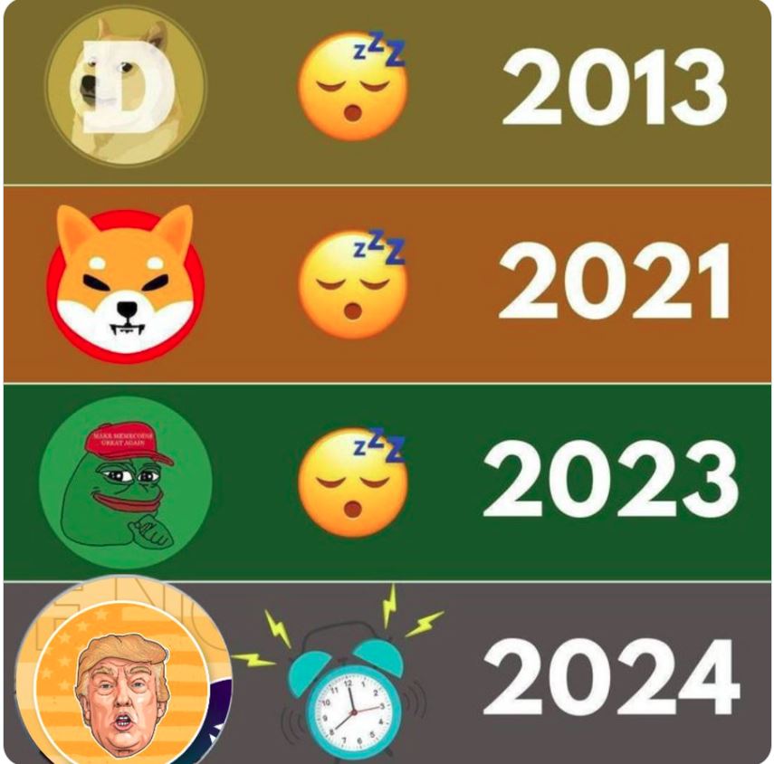 TrumpDynastyIO's tweet photo. $DONY "Make Crypto Grat Again"