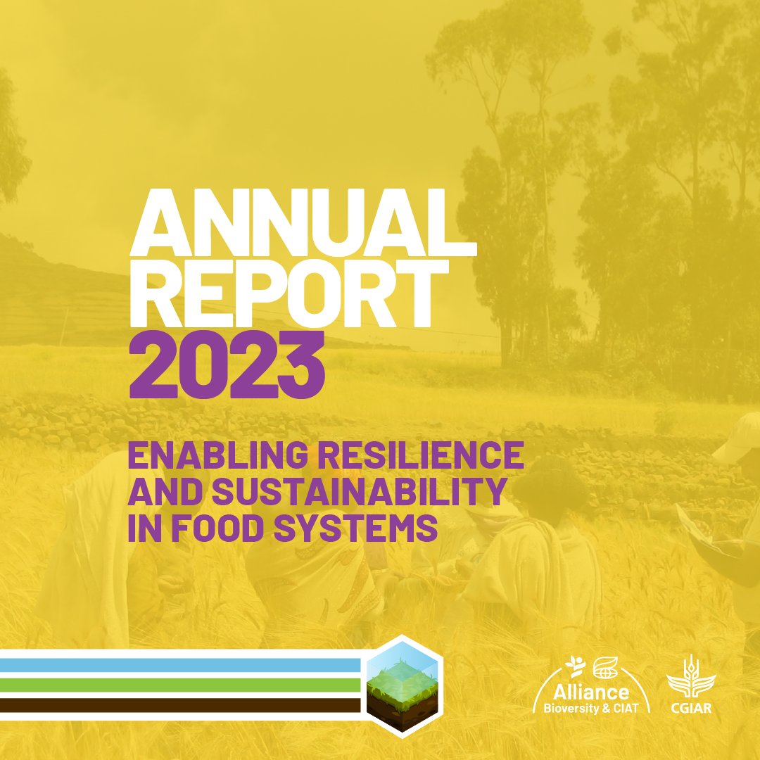 BiovIntCIAT_eng's tweet photo. 🚀 We provide climate information services 📱 promote #agrobiodiversity for changing environments 🌱 and accelerate #sustainablelanduse. 🧐 Discover #innovation for #agriculture, #biodiversity, and #foodsecurity in our Annual Report!👇 #ResilienceinAction
https://t.co/WphB9MPxmi https://t.co/KYKDhZNOm5