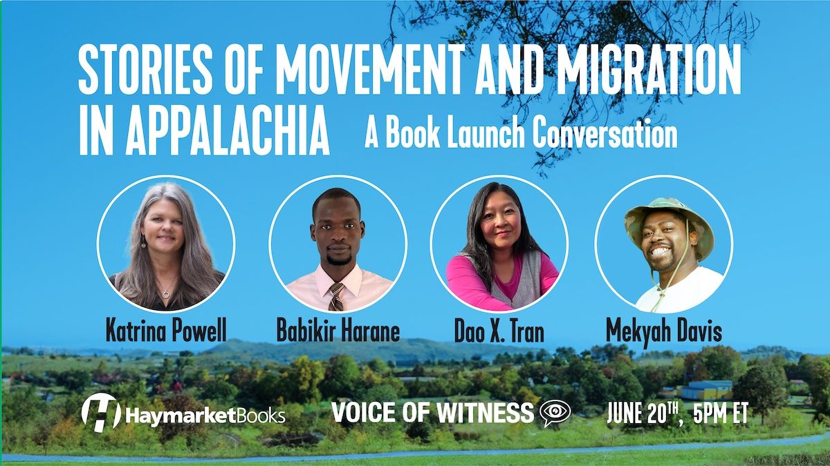 Tune into the launch of Beginning Again: Stories of Movement and Migration in Appalachia, our new oral history book with <a href="/haymarketbooks/">Haymarket Books</a>.

Join us on June 20th for a conversation about displacement, resettlement, and belonging in Appalachia. RSVP here: buff.ly/3wU4yBL