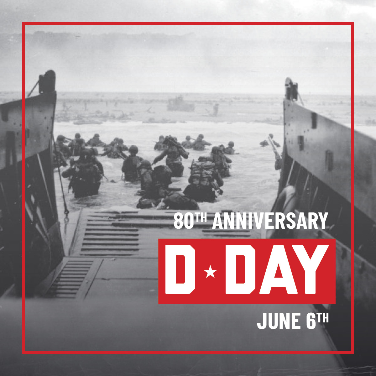 E3RFoundation's tweet photo. On this day in 1944, the Allies launched the largest seaborne invasion in history, known as D-Day. We honor and remember the brave service members who fought for freedom on this historic day 80 years ago. 🇺🇸

#E3RanchFoundation #E3Foundation #DDay #NeverForget https://t.co/lnFTobUuVr