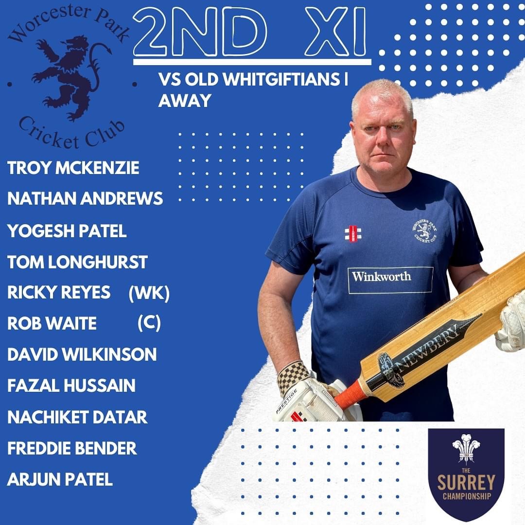 WorcesterParkCC's tweet photo. Looking forward to another great ☀️🌞😎 weekend for cricket and🍺🍻
Here are our players/ teams representing @WorcesterParkCC in #SURREY Championship league and Sunday friendlies. 
Go well chaps! https://t.co/sf9Z0VyBel