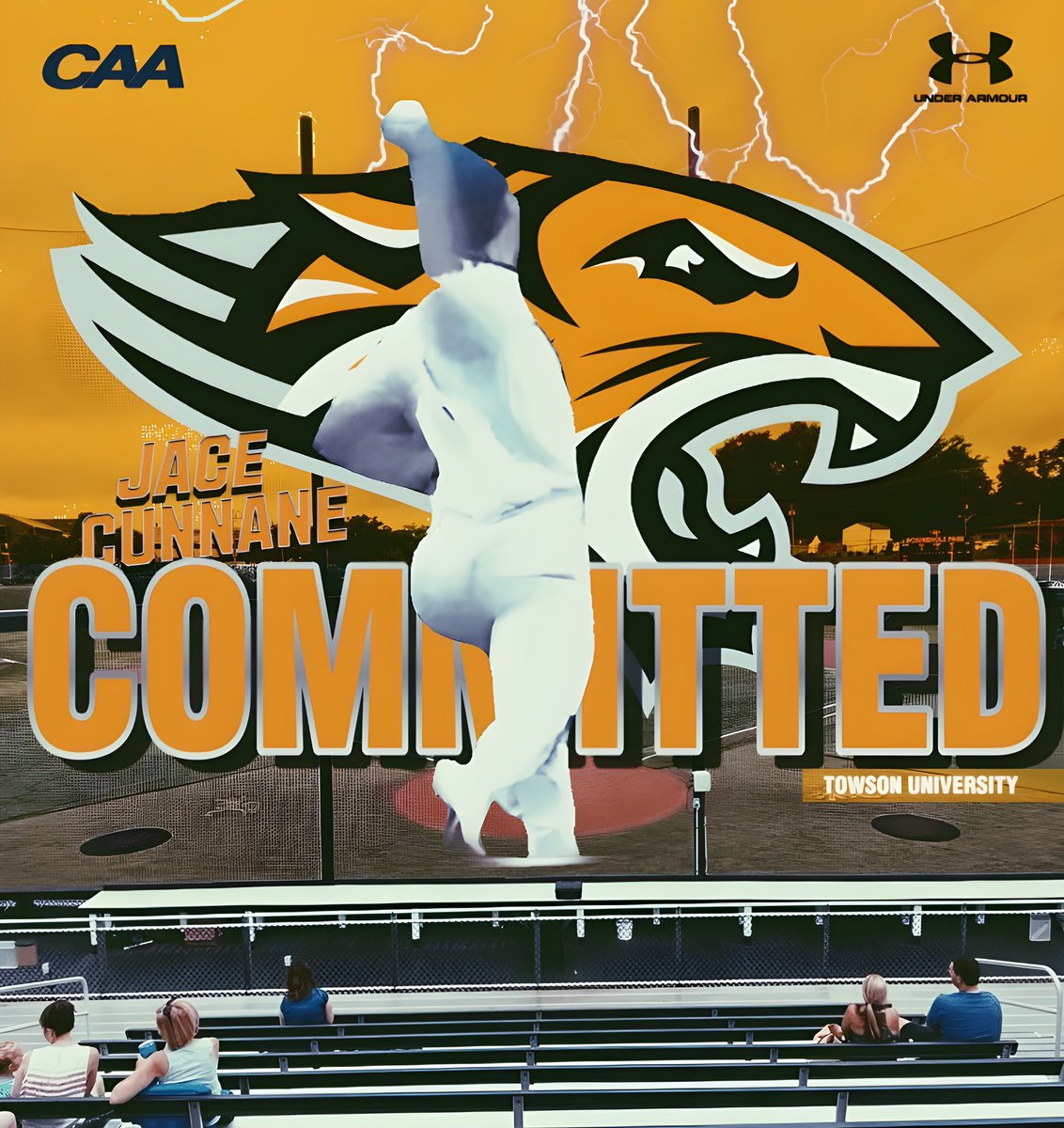 very excited to announce my commitment to Towson University to further my athletic career. Forever grateful for everyone who has helped me throughout the years.  Special shoutouts to my family, teammates, coach Boggs, coach Mccarry, Kieran Koch, &amp; my fellas at kova.#gotigers