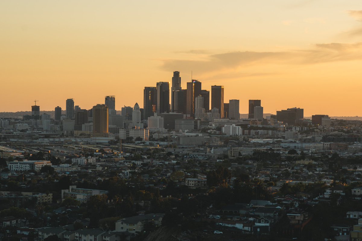 QuentinAsbert's tweet image. Ascot Hill 
Los Angeles skyline 
#photooftheday