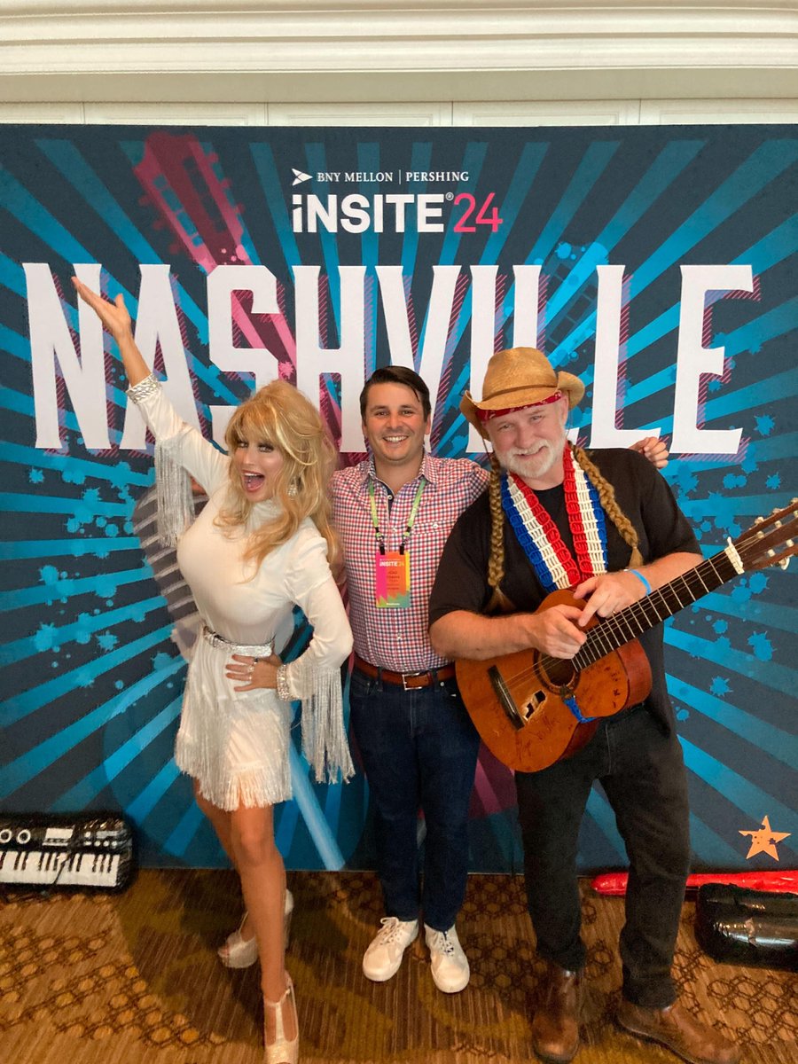 Nothing beats being in Music City🎸🎶 <a href="/Pershing/">BNY Pershing</a>’s #RealINSITE
