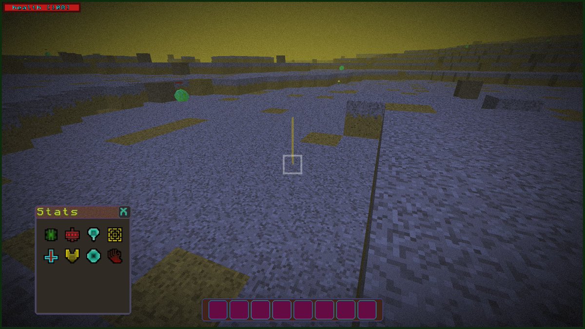 deusxyz's tweet image. This one took a bit more effort, I added Post Processing! Here is simple noise and vignette!

#gamedev #zoxel #100daysofgamedev #voxel #indiegame