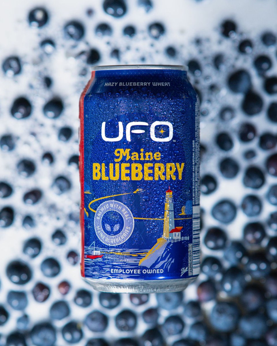 How many blueberries should you add to your UFO Maine Blueberry? The limit simply does not exist 🤯