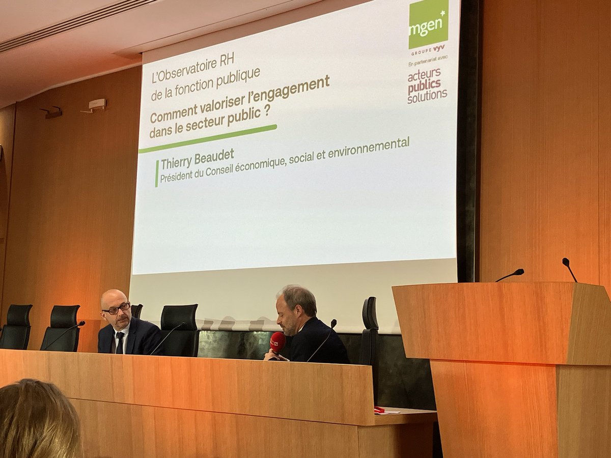 Clôture par <a href="/ThierryBeaudet/">Thierry Beaudet</a> du colloque de l'observatoire #RH de la fonction publique : #engagement, #progrès, #autonomie, les leviers du renouveau de la fonction publique. #confiance #reconnaissance