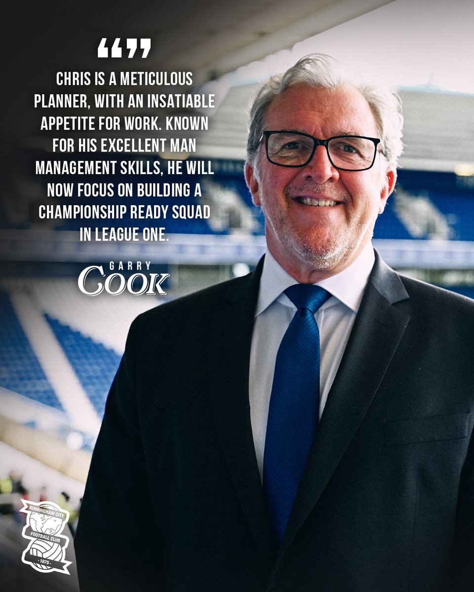 BCFC's tweet photo. Owner, Tom Wagner and CEO, Garry Cook, give their reaction to the appointment of Chris Davies as Men's First Team Manager. 💬 https://t.co/vLdDBL3g78