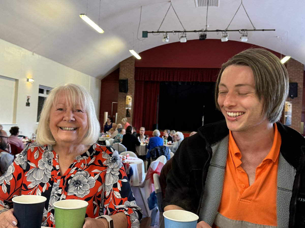 ThorneLabour's tweet photo. Wonderful morning followed by our fish &amp; chips lunch for over 100 residents. Fantastic to see Thorne Moorends Town Council, Cllrs &amp; volunteers organising and running these events. Well done! https://t.co/WmNIlHCcKn